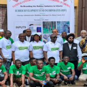 Group Photo of the National Conference on the Rubber Industry in Liberia